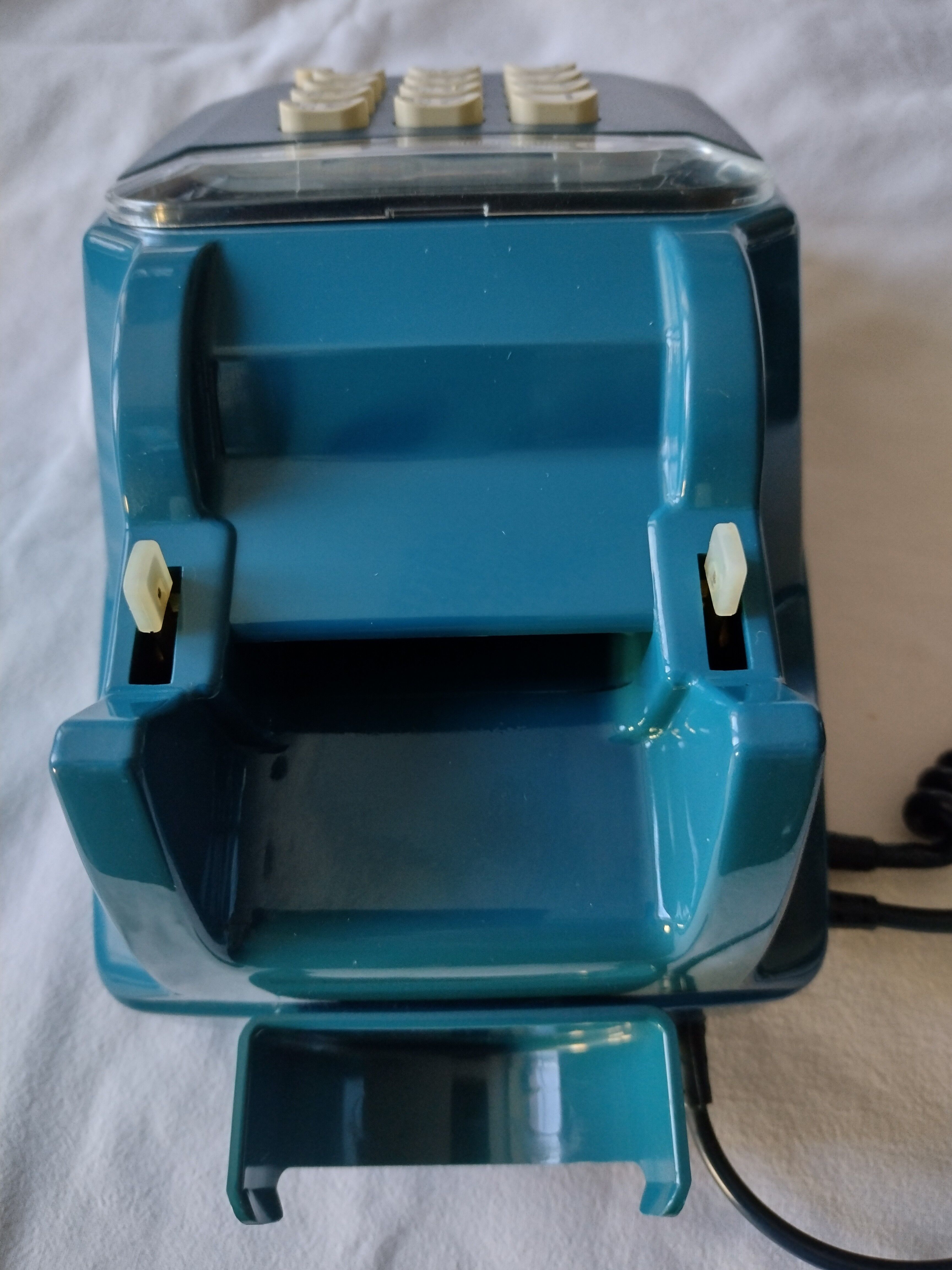 Old Blue Phone Vintage S63 Socotel with Ptt Keyboard