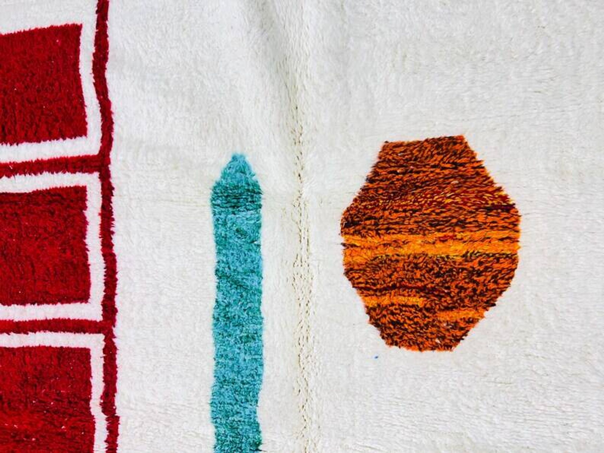 Magnificent Berber wool rug 200cmx300cm