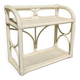 Rattan and wicker shelf