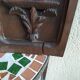 Pair of decorative panels carved wood Renaissance decoration