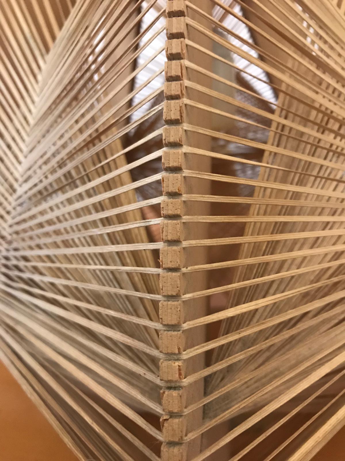 Hanging of wood and son Scandinavian style