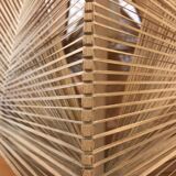 Suspension en bois et fils style scandinave