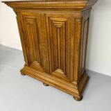 Frankfurt solid wood wardrobe geometric shape vintage wardrobe