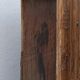 Old built-in wooden wardrobe