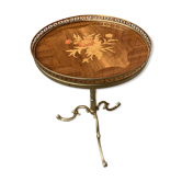 Vintage brass side table