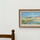 Peinture de paysage scandinave par S Nilson 1976