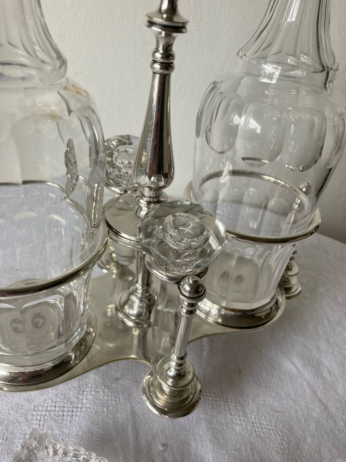 Christofle silver-plated metal servant