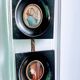 Pair of antique miniatures in medallion Frames N3