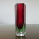 Vase Sommerso Murano design Luigi Mandruzzatto années 60