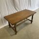 Solid wood coffee table Louis XIII style