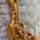 Antique Louis XV Style Gilded Sofa with Gobelin Upholstery