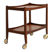 Chariot en teck scandinave, années 1960