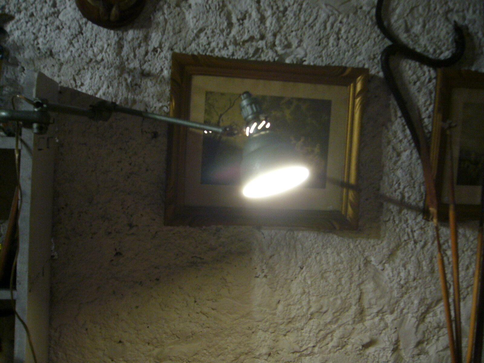 Lumina two armed workshop lamp