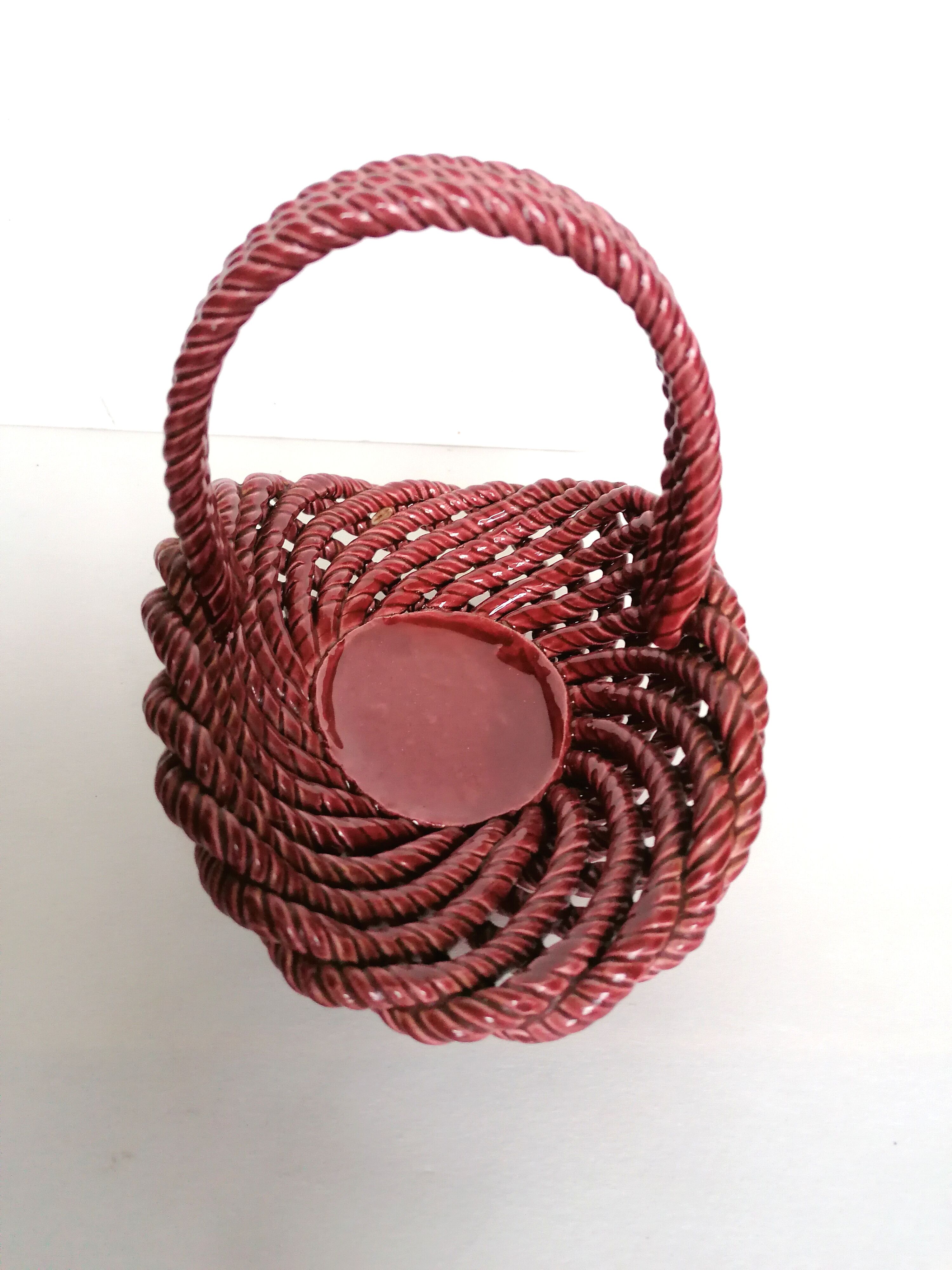 Braided basket in slurry
