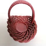 Braided basket in slurry