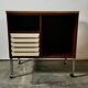 Vintage Italian Cabinet on Wheels, 1970s