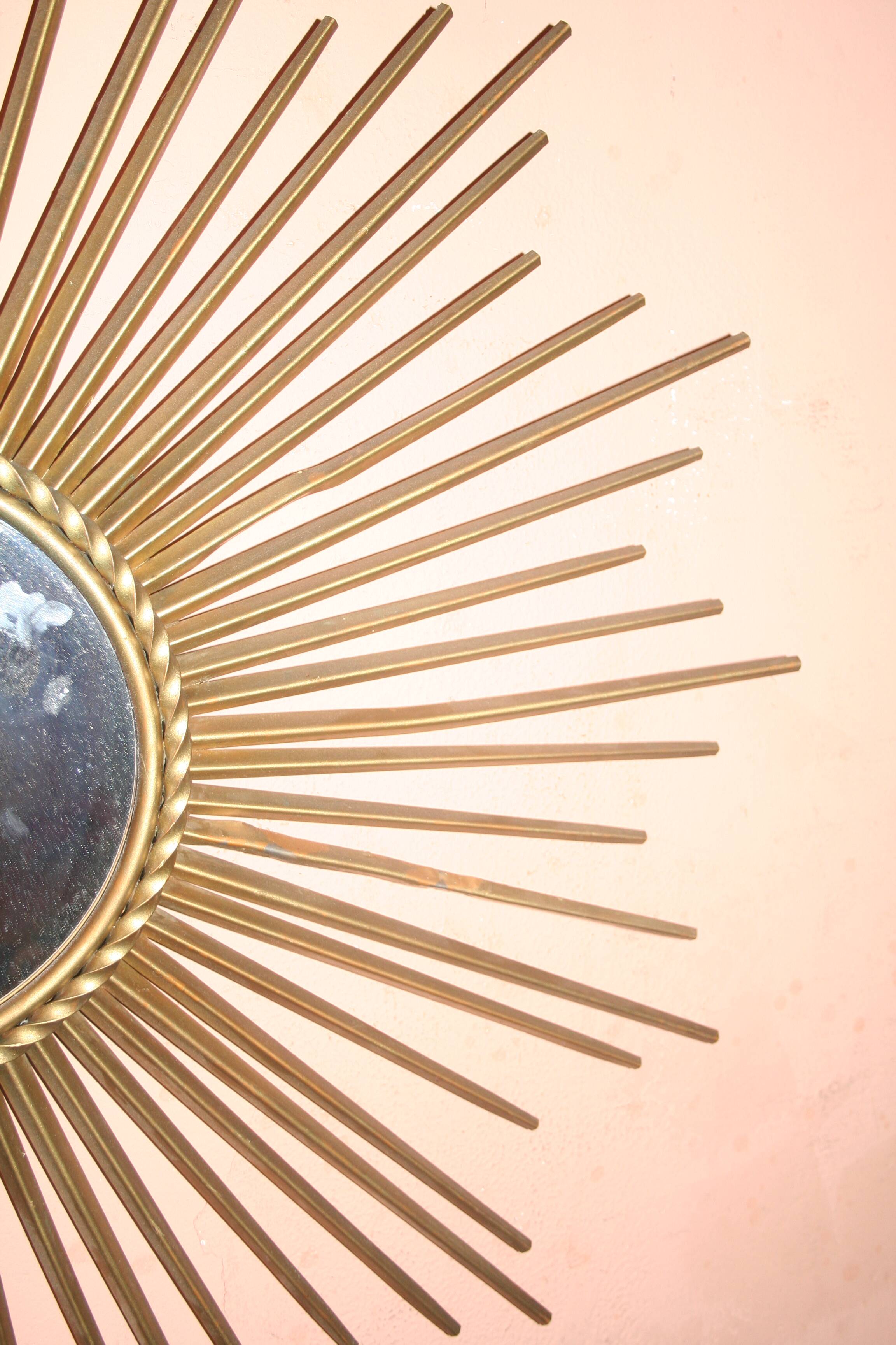 Chaty Vallauris sun mirror from the 60s