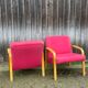 Paire fauteuils modèle 740 de Joseph André Motte édition Steiner