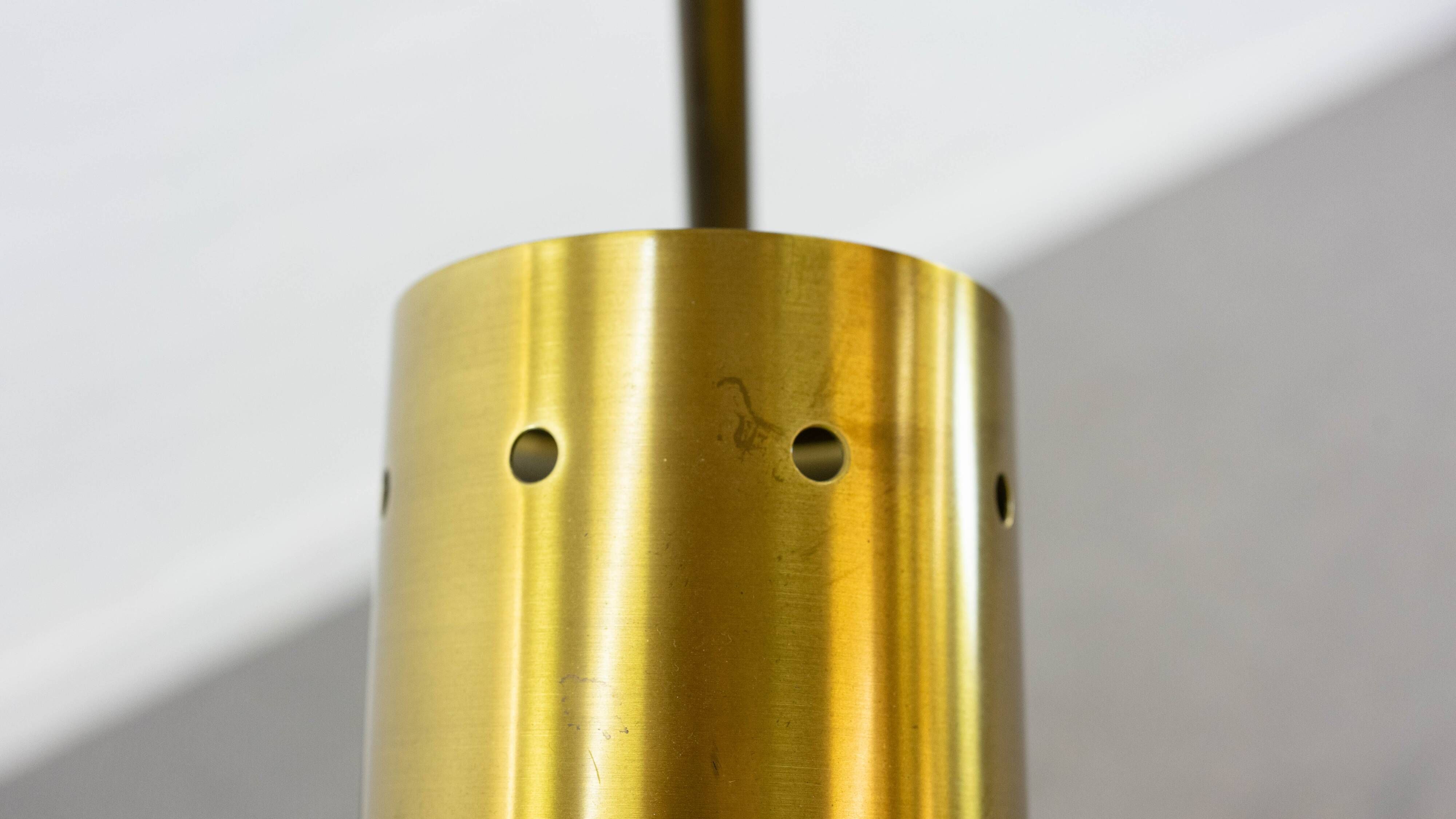 Midcentury Brass Floorlamp / Spot, 60s