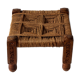 Traditional low stool - Artisanal manufacture - 2nd half of the twentieth century