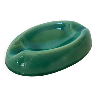 Emerald green individual ashtray