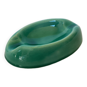 Emerald green individual ashtray