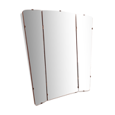 Miroir triptyque géant vintage 111x94cm
