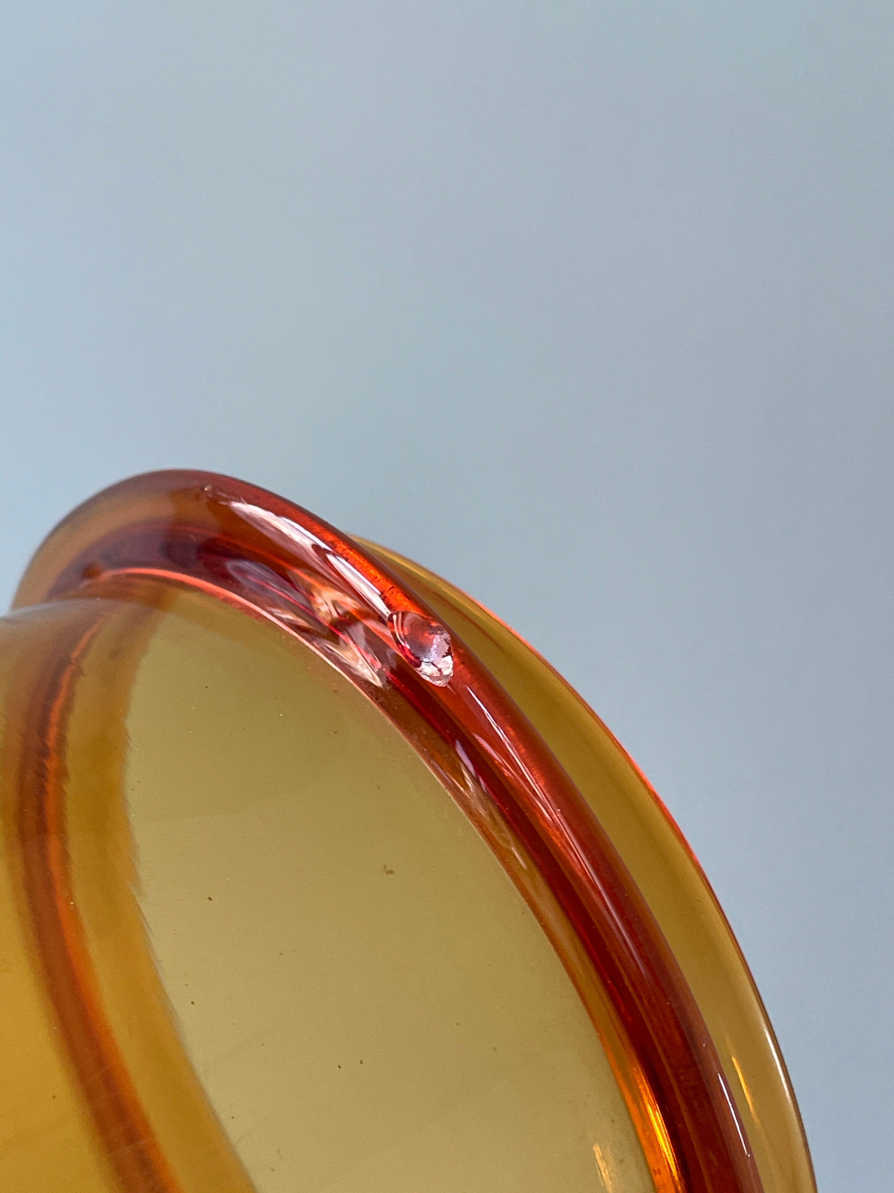 Amber brown glass medicine jar