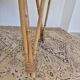 Rattan compass leg dining table, 1950s