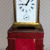 Officer's Clock In Gilt Bronze Napoleon III Period