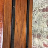 Bookcase Scandinavian modular storage unit in teak 1960