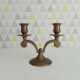 Vintage solid brass chandelier