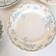 4 assiettes plates mélangées Terre de Fer, Luneville, Creil et Montereau, BFK