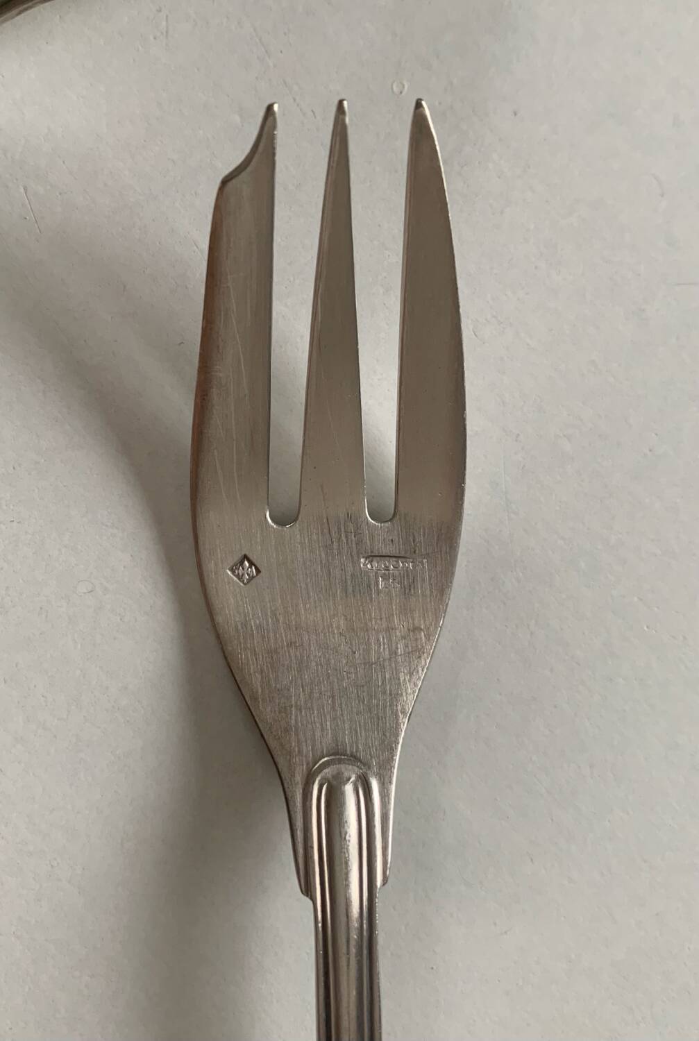 8 small Argental goldsmith forks