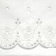 4-piece embroidered & openwork cotton bed set