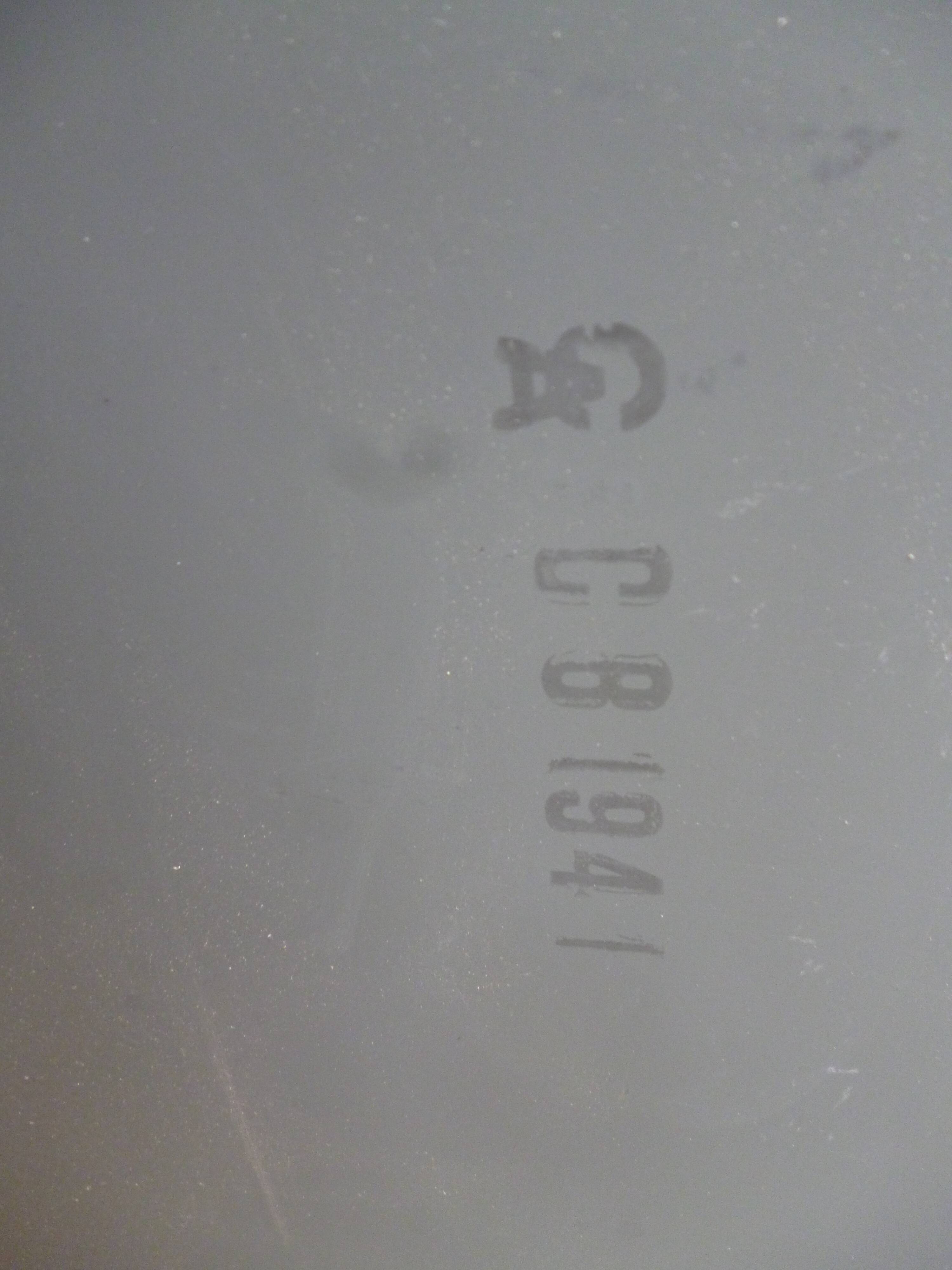 Enlarged Art Deco mirror