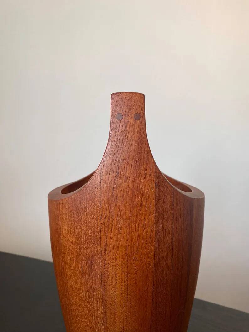 Teak ice bucket by Jens Harald Quistgaard, Denmark 1950s