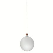 Cascade glass and teak lamp by Uno & Östen Kristiansson for Luxus, Sweden 1960s