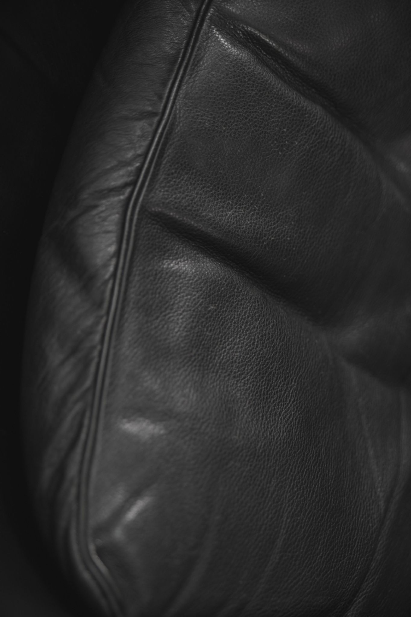 DS-23 leather lounge wing chair by Franz Josef Schulte for De Sede,1980