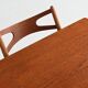 Hans Wegner's AT 303 cross-legged dining table, Andreas Tuck, Denmark, 1950