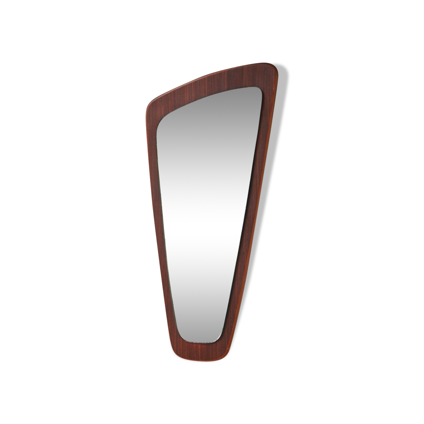 Teak rearview mirror - Scandinavian 14.09.23.08