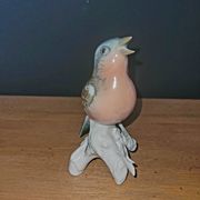 German Saxon Porcelain - Karl Ens - Singing Nightingale