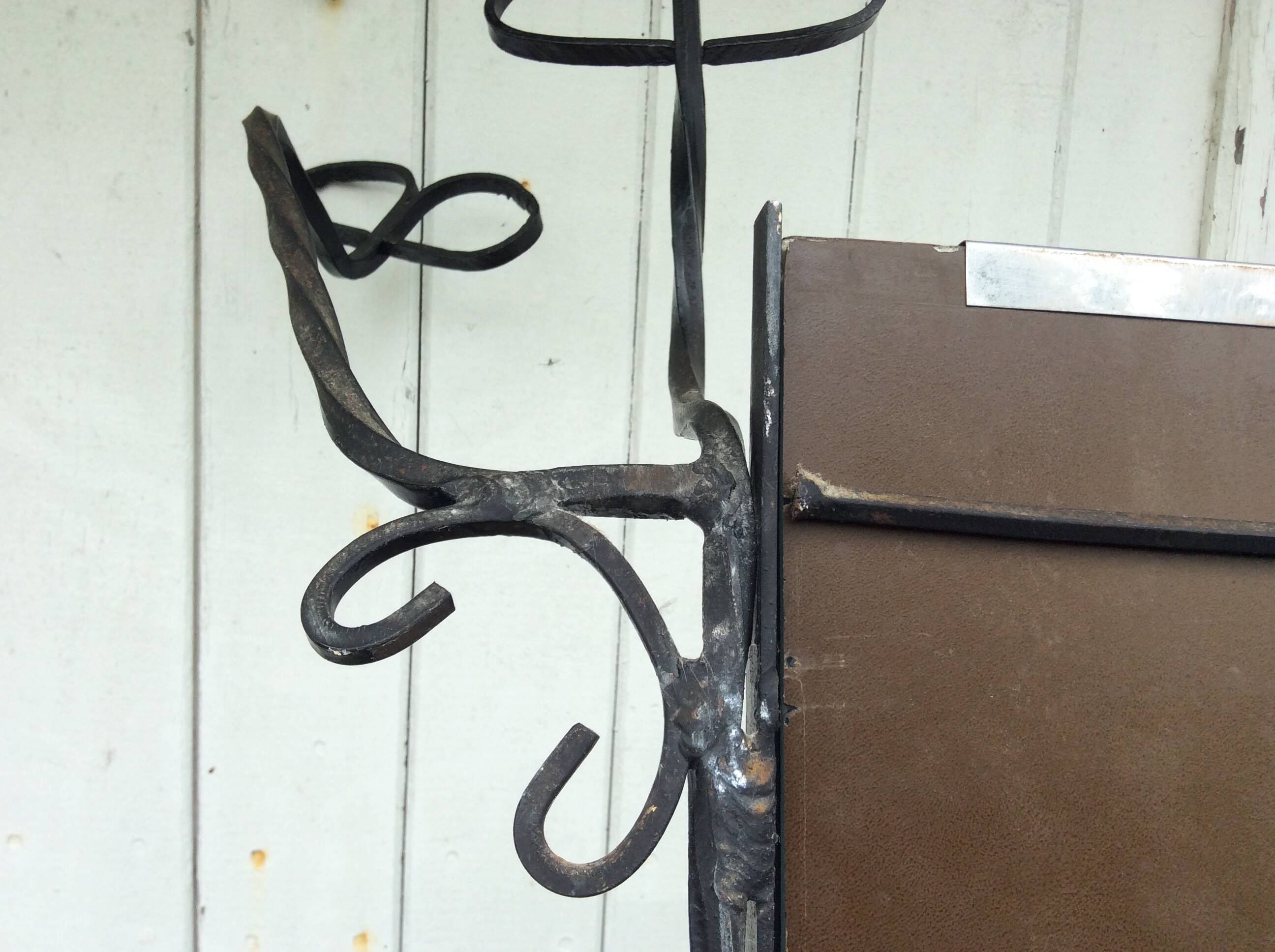 Wrought iron entrance hall