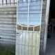 Old Art Nouveau workshop door – Steel & Wood – 1900