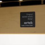 Scandinavian armchair "Model 406", Alvar Aalto for Artek, Finland, 2000