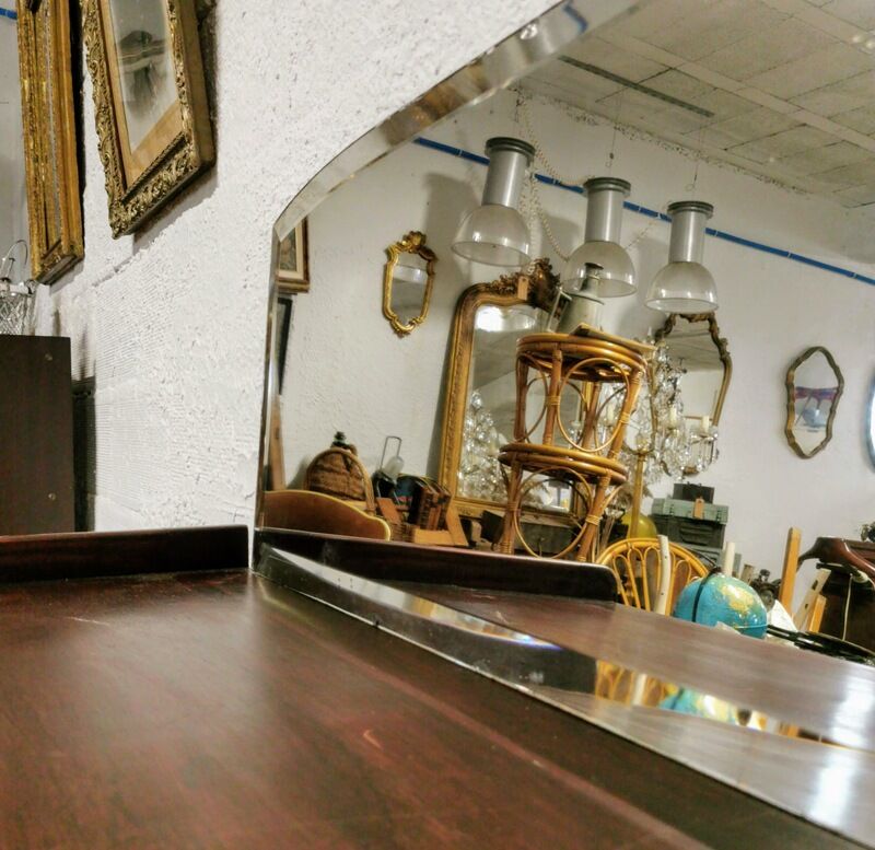 Beveled mirror 96x36cm