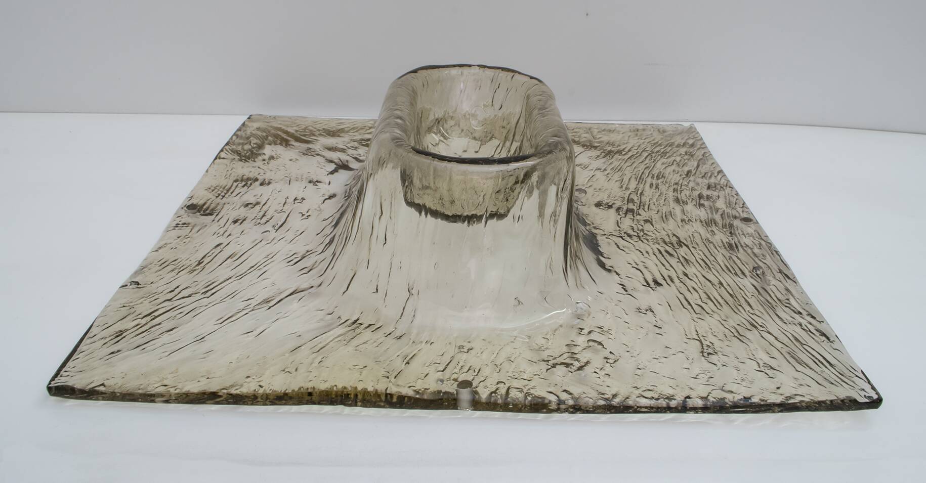 Four Toni Zuccheri Mid-Century Modern Murano Glass Sconces for Venini, 1960