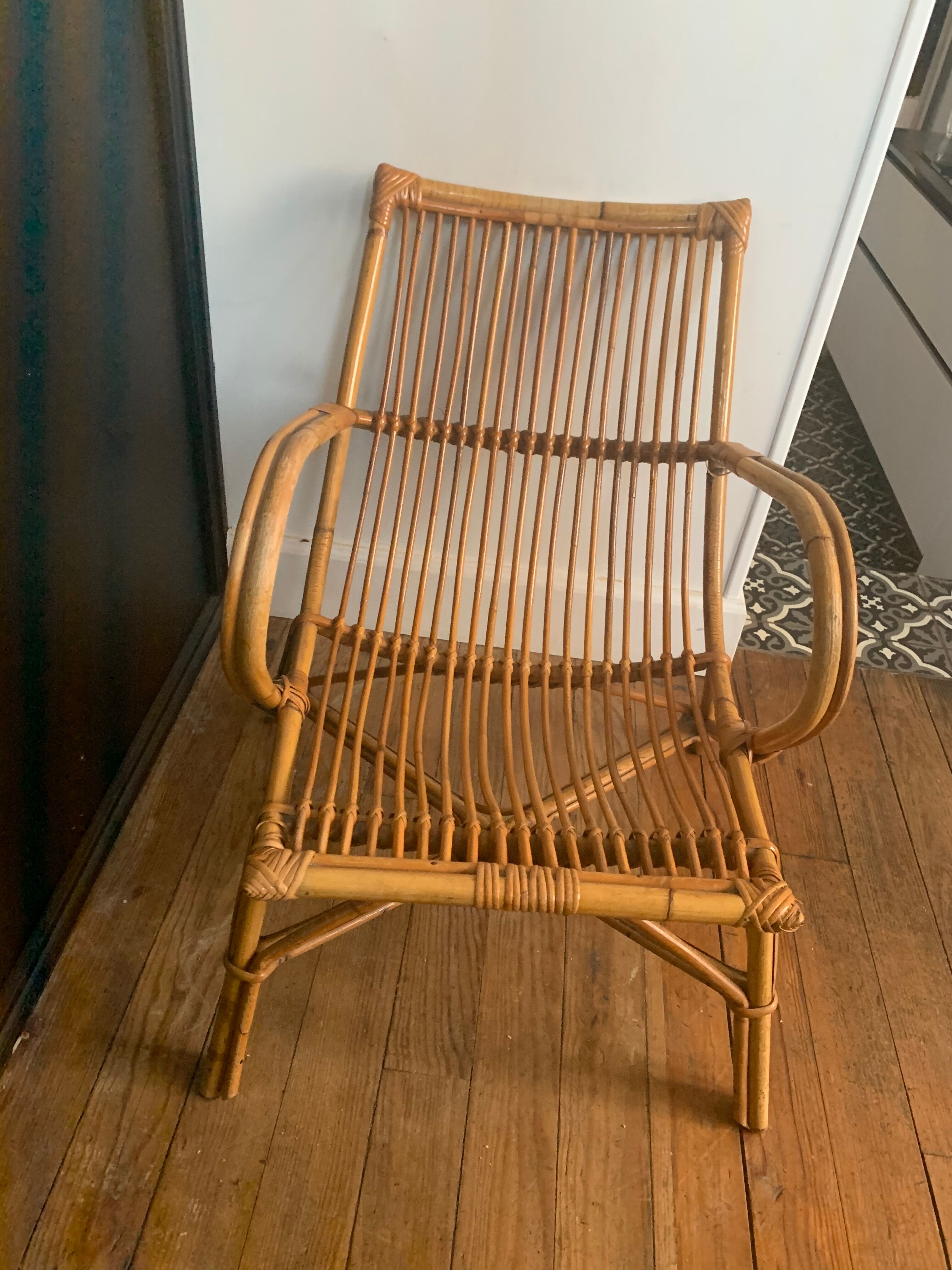 Vintage rattan chair