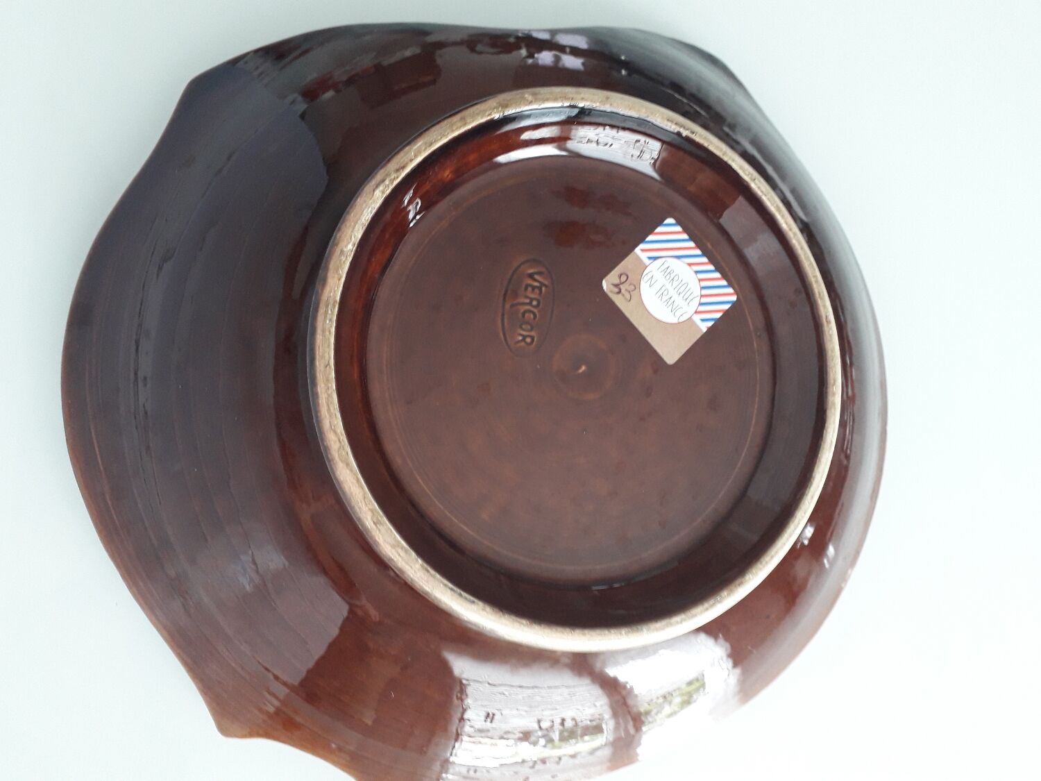 Vintage dish vercor ceramic 31 cm