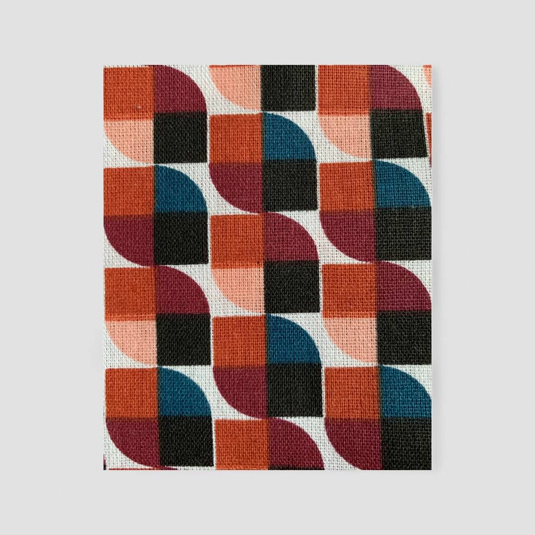 Vintage chest of drawers with compass feet, raw oak, 1960